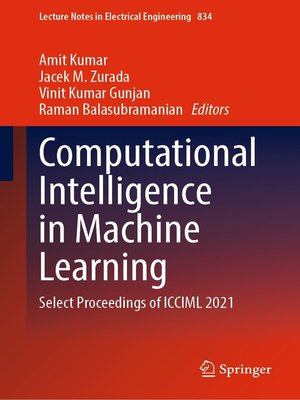 cover image of Computational Intelligence in Machine Learning